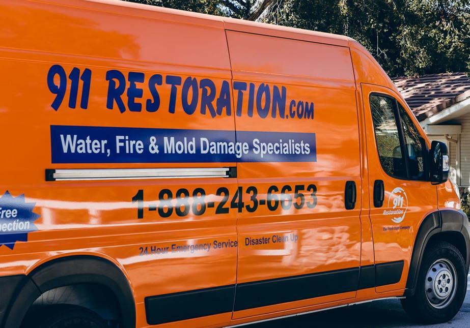 911 Restoration Franchise Van